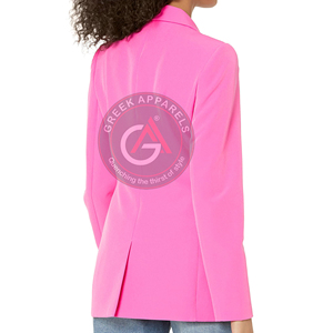 Top Vente Outwear Femmes Blazer Avec Utilisation De Blazers En Matériau De Haute Qualité À Vendre Fabrication Au Pakistan - Product Image 2