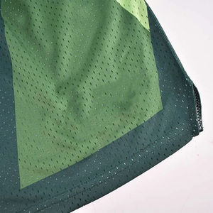 Pantalones cortos de malla para hombres al por mayor, servicio OEM, tela transpirable de tacto suave, ropa de calle para adultos, pantalones cortos de malla para hombres - Product Image 6