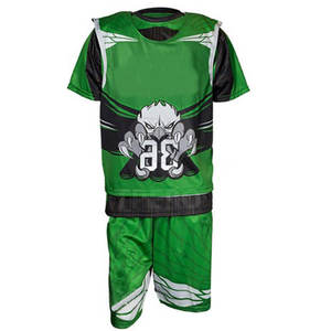 Uniforme de crosse léger 100% polyester à séchage rapide respirant personnalisable pour hommes adultes - Product Image 4