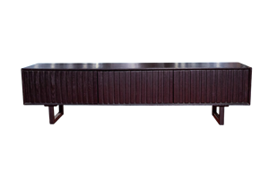 Mueble de TV Moderno de Madera Maciza de Roble, Mueble de Entretenimiento Minimalista de Madera con Almacenamiento para Sala de Estar o Dormitorio, Duradero y Fácil de Limpiar - Product Image 6