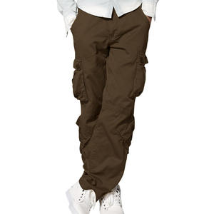 Produit tendance, pantalon pour homme ajustable, confortable, tissu ultra doux au toucher, nouveau style, pantalon cargo pour homme - Product Image 3