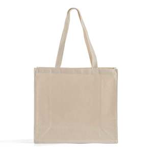 Large <b>Square</b> Canvas Tote Bags with Solid Color Pattern-TF227 - Product Image 1
