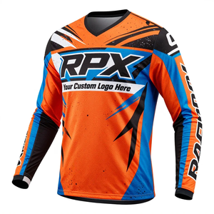 Maillot de motocross personnalisé en polyester, dernière collection, pour la course hors route, vêtements de course moto et automobile, maillot de motocross - Product Image 4