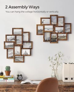 Collage Picture <b>Frames</b> 4x6 Picture <b>Frames</b> Collage for Wall Decor 10 Pack Photo Collage <b>Frame</b> for <b>Gallery</b> Multi Family Picture - Product Image 2