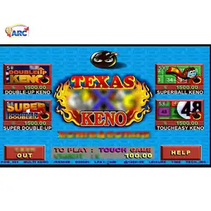 GOLDEN DREAM keno mesin populer untuk membuat kartu permainan Texas Keno