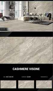 Azulejos de losa de porcelana pulida de 600x1200mm modernos, textura sólida, aspecto de madera vitrificada esmaltada para el dormitorio de la Villa, sala de estar - Product Image 6