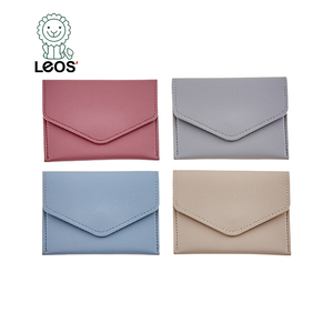 Tùy chỉnh cao cấp PU da namecard chủ thẻ tín dụng thời trang tổ chức với nút chụp - Product Image 3