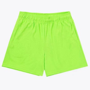 22 couleurs prêt à expédier hommes blanc Double couches lâche décontracté respirant court basket-ball Shorts plaine maille Shorts DDP expédition - Product Image 2