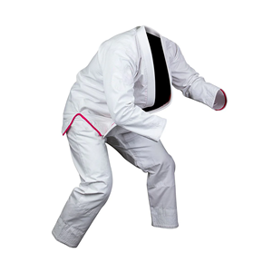 Kimono de BJJ pour femmes, rose, en Spandex/Polyester, tissu 280g, qualité supérieure, construction hautement cousue, séchage rapide, fusion sans couture - Product Image 2