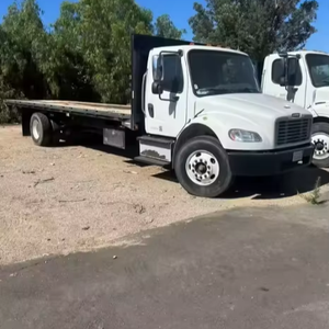 รถบรรทุกพ่วงพื้นเรียบ Freightliners M2 106 ปี 2014 2015 2016 มือสองขายส่ง พร้อมส่งออก - Product Image 1