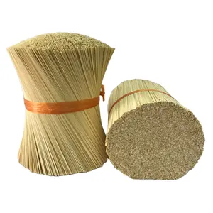 Bleached bamboo stick incense agarbatti any size from GMEX with 8'', 9'', 12'' of VietNam exporter