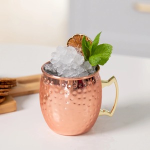 Diseño atractivo Moscow Mule Mug para Lime Mint Juice Serving Mug Cup Taza de cobre con calidad superior - Product Image 2