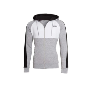 Chándal informal de alta calidad Slim Fit con cremallera Sudadera con capucha Top Bottoms Set Primavera 2025 Ropa activa y deportiva Chándales para hombres - Product Image 2