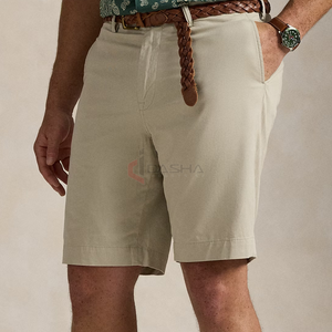 Vente en gros Short cargo pour homme personnalisé, décontracté, coupe ajustée, short droit en coton, polyvalent et à la mode avec poches - Product Image 1