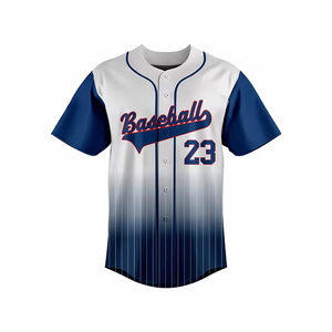 Vente en gros Maillot de baseball unisexe sur mesure Vêtements de sport pour hommes et femmes Maillot d'entraînement à vendre - Product Image 2
