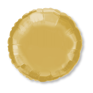 Globos Circulares Dorados para Fiesta, 81 cm, Bolsa de 12 Unidades - Product Image 3
