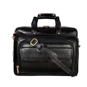 2024 vente en gros véritable 100% sac d'ordinateur portable en cuir de haute qualité sac d'ordinateur portable en cuir pour unisexe avec personnalisation - Product Image 1