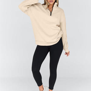 Sudadera estampada personalizada para mujer, ajuste OEM con logotipo de material suave, marca y Etiqueta Privada, soporte del proveedor - Product Image 2