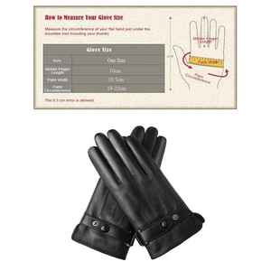 Fabricant d'équipement d'origine Prix de gros personnalisé Gants en cuir à doigts entiers Nouvelle marque 100% Gants en cuir véritable de haute qualité tendance - Product Image 3