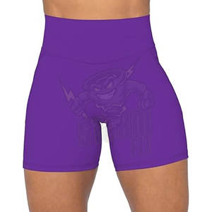 Custom New Arrival High Waist Running Sportswear Workout Fitness <b>Gym</b> Yoga Seamless Shorts Shipping Hip Lifting <b>Ruched</b> Low Rise - Product Image 1