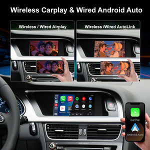 Kit Retrofit Antarmuka Autoabc Wireless CarPlay Android Auto untuk Audi A4 A5 Q5 2010-2016 Sistem MMI 3G AirPlay Kamera OEM - Product Image 5