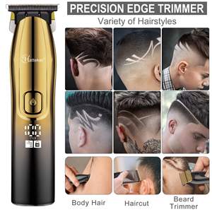 Kit de coiffure professionnel sans fil pour hommes, alimentation USB, lame en acier inoxydable, étanche IPX7, pour usage nasal - Product Image 2