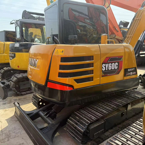 Mini excavatrice SANY SY60C Offre Spéciale utilisée pour la ferme de construction Agriculture-Core Components Motor Engine Bearing - Product Image 1