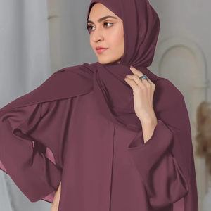 2025 nuevo diseño personalizado Color Abaya para damas OEM ODM servicios mujeres islámico vestido largo Abaya para venta en línea - Product Image 1