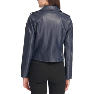 Veste Racer Streetwear Look Tendance Femme Varsity Veste Femme Le Classique Faux Cuir Moto Veste Respirante Femme Cuir - Product Image 2