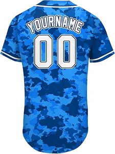 Maillots personnalisés Baseball Chemises de baseball personnalisées en gros Maillot de baseball vierge - Product Image 4