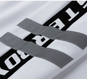 Jersey Unisex de alta calidad, sudadera 100% de algodón, cuello redondo de gran tamaño, diseño liso en blanco para hombres para otoño - Product Image 6