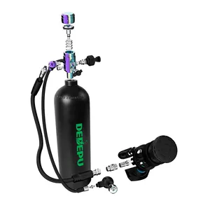 DEDEPU Sport sous-marin populaire 2.3L Portable réservoir de plongée plongée respiration compresseur d'air système de plongée