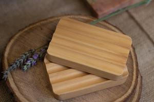 Porte-savon en bois moderne avec égouttoir, porte-éponge, produits les plus demandés en Inde, bonne qualité - Product Image 2