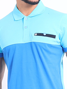 Hot Selling Stylish Premium Mercerised 100% Cotton Half Sleeve for <b>Polo</b> <b>Neck</b> T-Shirt for <b>Men</b> Comfortable Regular Fit Casual Wear - Product Image 3