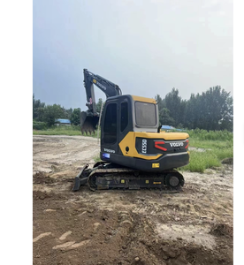 Excavatrices d'occasion 5,5 tonnes 5 tonnes 6 tonnes Mini-excavatrices de construction Volvo EC55D EC55 d'occasion Volvo 55 Prix abordable CE à vendre - Product Image 3