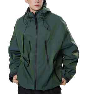 <b>Men's</b> Custom Waterproof Stand Safari Jacket XS Size <b>Heated</b> Rain <b>Coat</b> Winter Sports Hiking Outdoor Rugged High Street Letter - Product Image 1