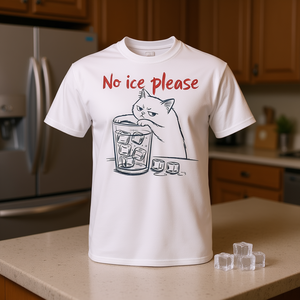 Maglietta promozionale Cat No Ice Please - Product Image 3