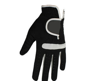 Guantes de golf de piel de oveja con estampado de logotipo de diseño OEM para mujer, guantes de golf de cuero Cabretta auténtico con estampado de logotipo personalizado, unisex para hombre - Product Image 4