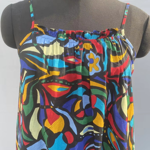 2025เดรสแบบตะวันตกที่ไม่มีสายหนังสไตล์วินเทจของผู้หญิงชุดเดรสแบบตะวันตกชุดยาวหนึ่งชิ้นสำหรับ100% ลำลองสำหรับฤดูร้อน - Product Image 1