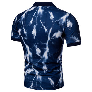 Polo de manga corta personalizado de alta calidad para hombre, Jersey transpirable de punto, sublimación de Pakistán, logotipo de diseño liso de talla grande - Product Image 5