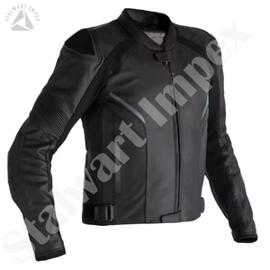 Vestes de sport en cuir sur mesure pour moto, coupe-vent, grande taille, respirantes, ignifuges, extensibles pour hommes - Product Image 1