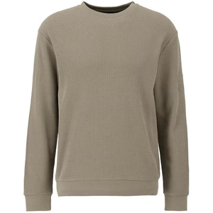 เสื้อสเวตเตอร์แบบสวมศีรษะสำหรับผู้ชายเสื้อสเวตเตอร์คอกลมแบบเรียบสำหรับผู้ชาย - Product Image 2