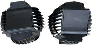 Parrilla de cubierta de ventilador de plástico moldeado por inyección OEM para herramientas eléctricas o equipos industriales - Product Image 4