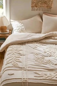 ชุดปลอกผ้านวมคอตตอนโบฮีเมียนทอมือชุดผ้าปูที่นอน3ชิ้นปลอกหมอน2ใบสำหรับซักเตียงคิงไซส์พร้อมจำหน่าย - Product Image 3