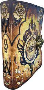 Journal Vintage en cuir fait à la main en cuir cahier oeil Journal Journal Antique en relief cahier d'écriture pour cadeaux croquis - Product Image 3