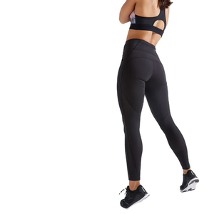 Ensemble de yoga 2 pièces sur mesure, solide, recyclable, pour la course à pied, l'entraînement, vêtements de sport actifs, compression, taille haute, devant, nouveau design - Product Image 1
