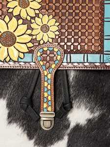 Nouveau sac à dos en cuir véritable pour femmes de style occidental fabriqué sur mesure avec fermeture à glissière pour le voyage - Product Image 2