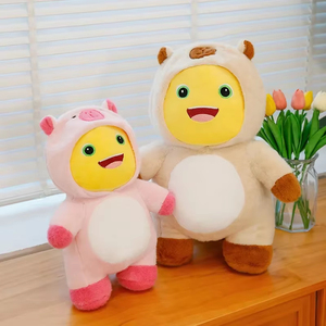 Peluche de Dragón de Leche Kawaii que se Transforma en un Delfín sin Aletas, Juguete de Peluche de Dibujos Animados, Regalo de <span class=keywords><strong>Anime</strong></span> para Niñas, Decoración para Fiestas de Cumpleaños - Product Image 6