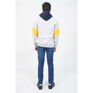 Pull-over léger à capuche zippé en molleton respirant pour homme, design uni décontracté, fabrication OEM ODM, vente en gros - Product Image 3
