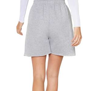 Wholesale High Quality Breathable Women's Longline Sweat Shorts for Gym Wear Nylon+Polyester Customizable Sizes & Colors - Product Image 6